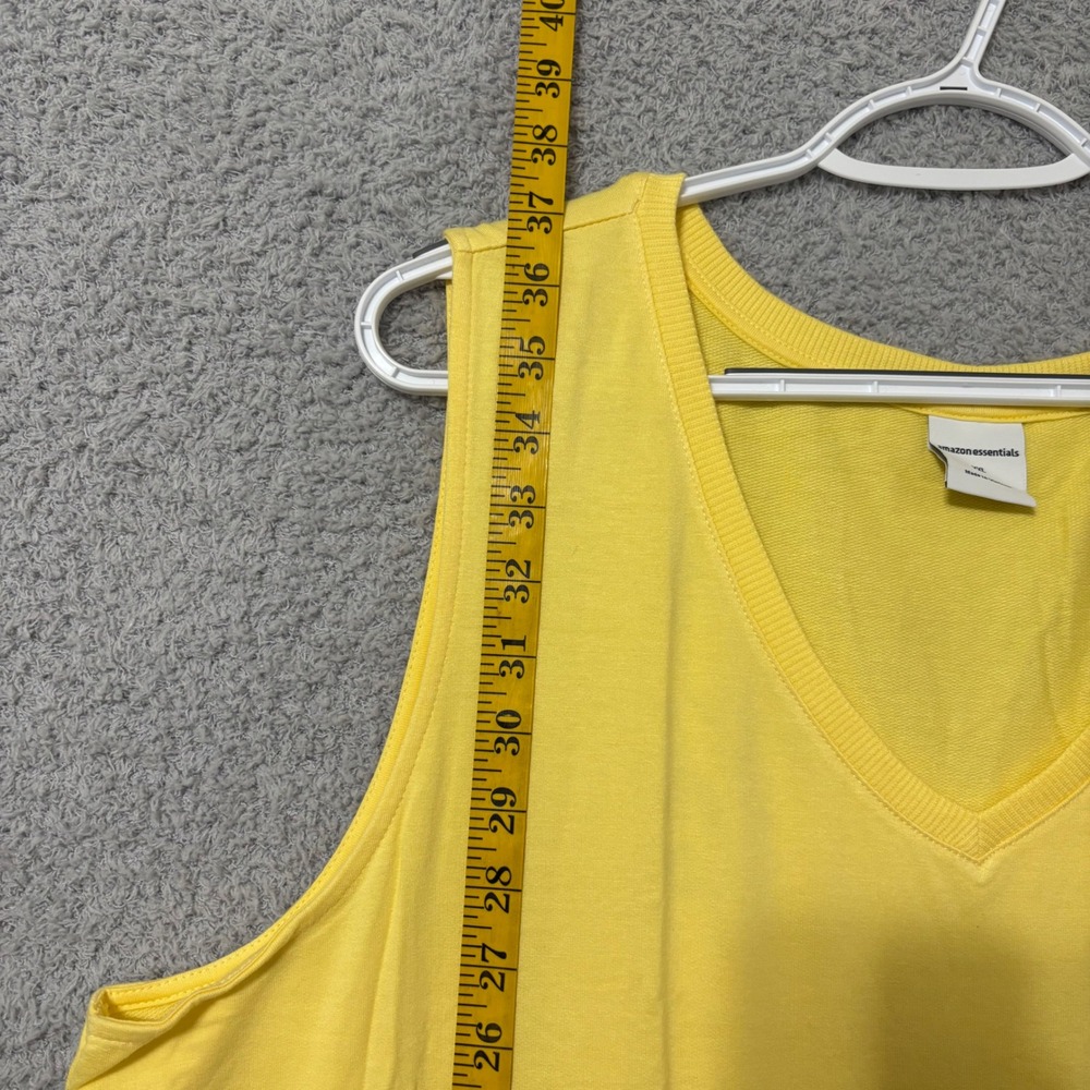 Casual Yellow Romper XXL Lightweight Lounge Summer Outfit V-Neck NWT - Picture 12 of 15